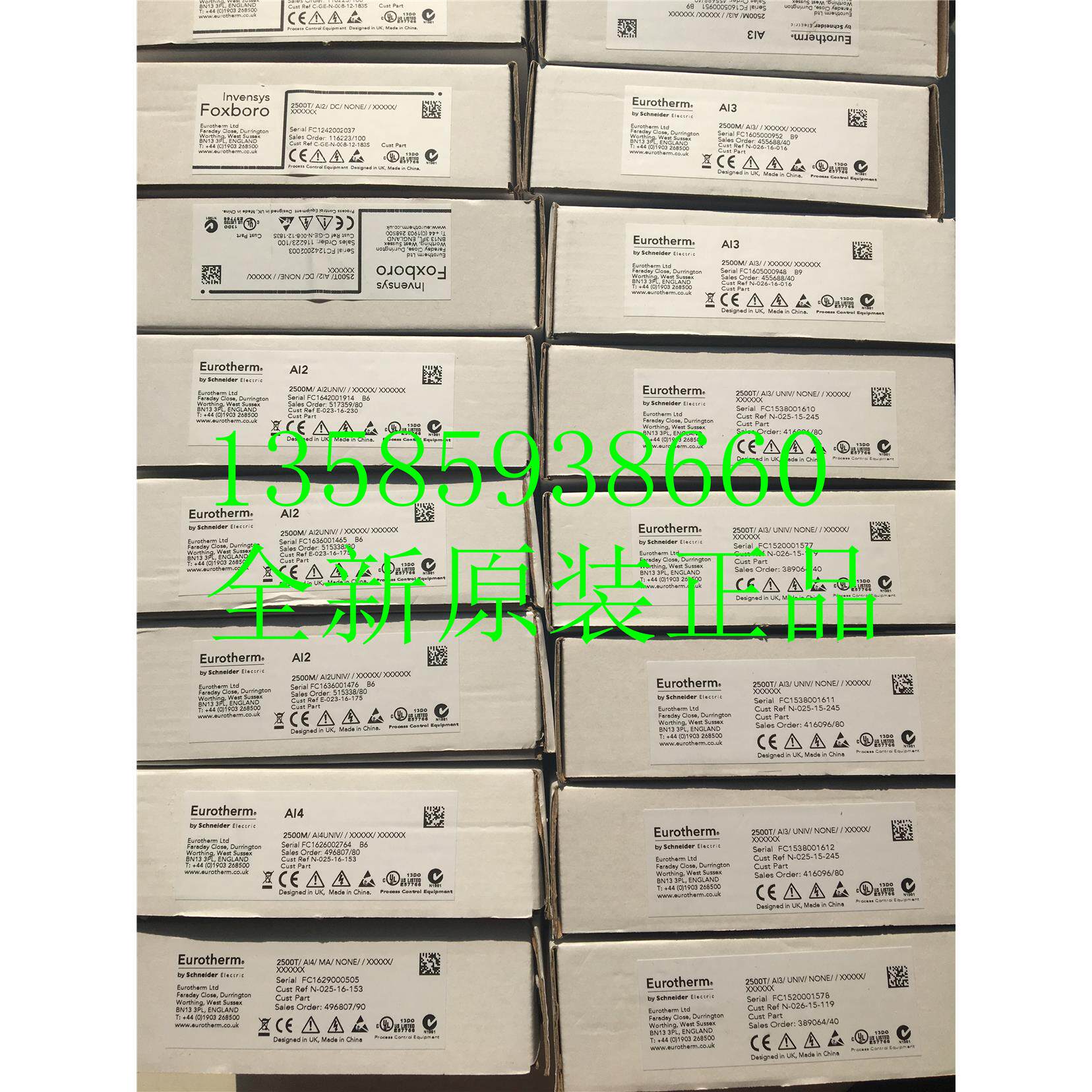 FOXBORO EUROTHERM AO2 DI8 DO8 A02 A08 AI3 AI4