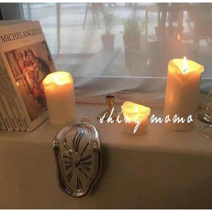 SHINY MOMO创意装饰时光挂表异形曲面表ins博主摆件欧式装饰表