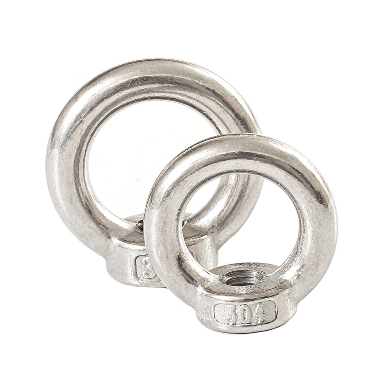 。304不锈钢吊环螺栓螺母起重螺丝加长环形螺钉吊耳吊丝M4M5M6M8M