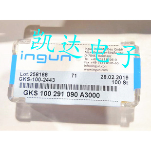 三切面尖头 090A3000 INGUN英钢探针GKS100 1.36mm测试针 291