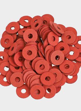 M2/M2.5/M3/M4红色红钢纸垫片绝缘垫圈红纸垫螺丝快巴平垫片
