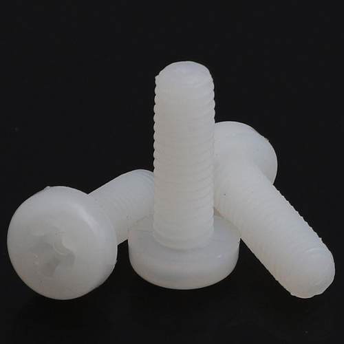 尼龙螺丝十字圆头螺钉塑胶螺丝塑料M2M2.5M3M4*4x5x6x8x10x25mm