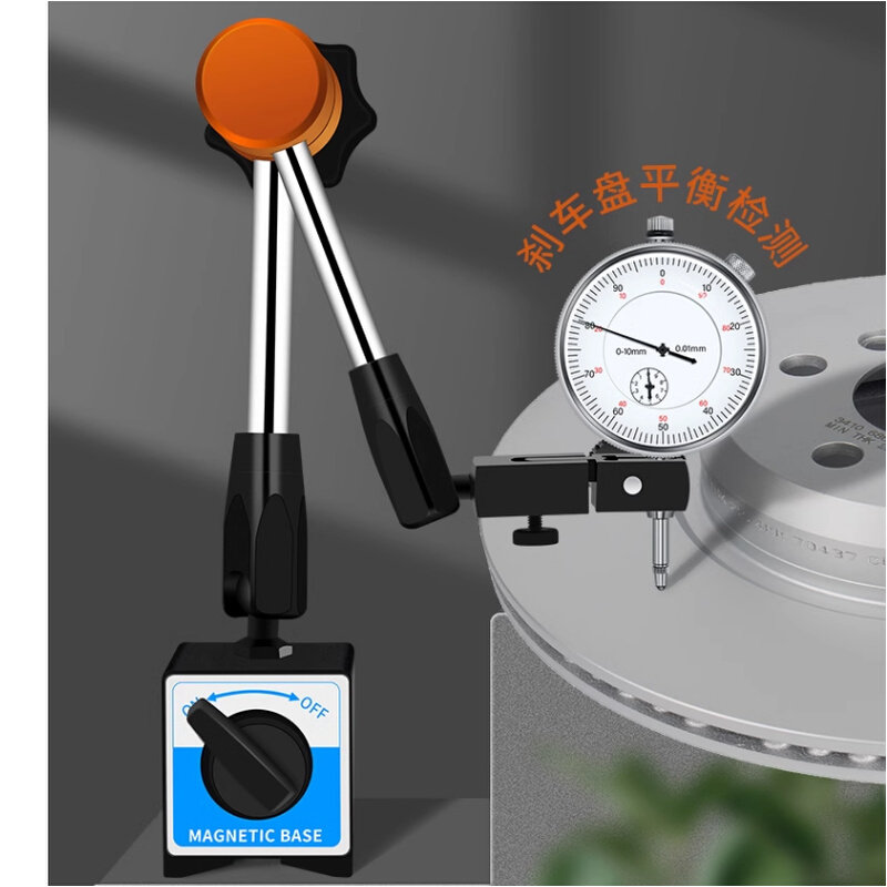 刹车盘测量工具 数显平整度测试仪 跳动监测检测仪抖动变形百分