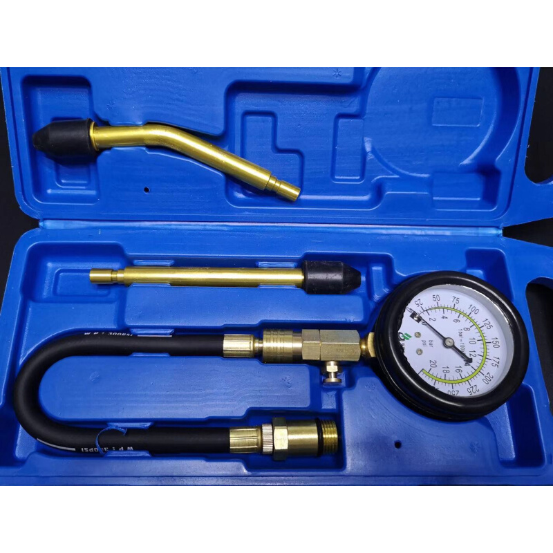 。台湾表头豪华型汽缸表气缸压力表 汽油车气缸压力表G324+1