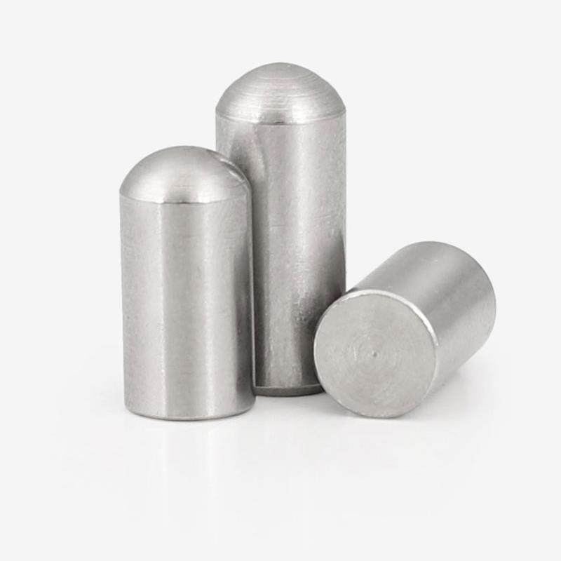 1.0/2.0/3.0-5.0*12mm不锈钢销钉圆头定位销子PCB定位PIN滚针