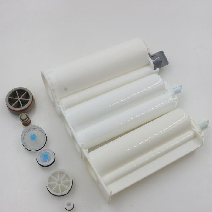 AB胶管 50ML双组份1:1胶筒 2:1混胶筒 4:1双液针筒10:1混合管包邮