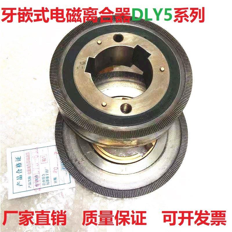 牙嵌式多片电磁离合器DLY5一2A/5/10/16/40/63/100/400大扭矩机械