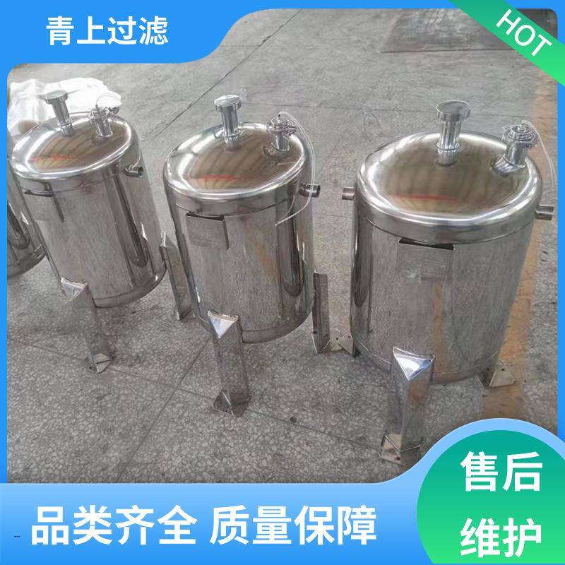 不锈钢工业前置布袋袋式过滤器机油井水河水地下水泥沙水柴油过滤