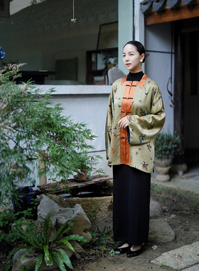 门里门外香云纱长袖外套【23335SSS】