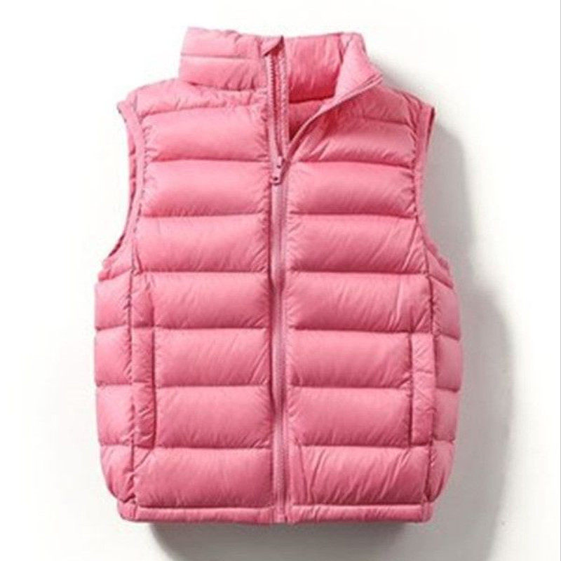 轻薄童装羽绒马甲男女款中大童短款立领修身时尚保暖外穿内搭,童装/婴儿装/亲子装,羽绒马甲,淘宝优惠券,粉丝福利购,淘宝优惠卷