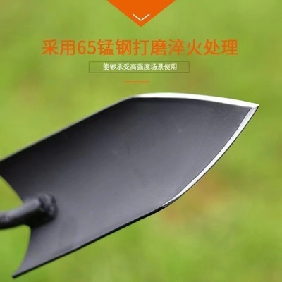 锰钢小铲子特厚园艺农用工具种花家用种菜户外挖土神器赶海铁锹铲