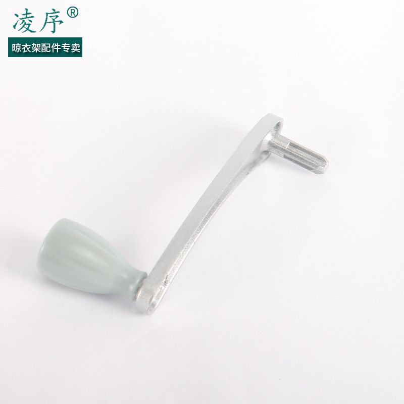 PK7J 升降晾衣架手柄六齿六角六边四齿梅花十字手摇器手摇把通