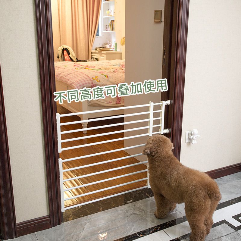 宠物围栏栏杆隔离门栏伸缩防护栏猫狗狗围栏栅栏室内护栏狗门栏