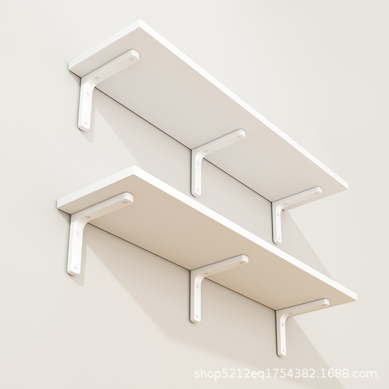 墙上置物架墙面一字隔板木板壁挂墙壁层板货架搁板挂墙展示架书架