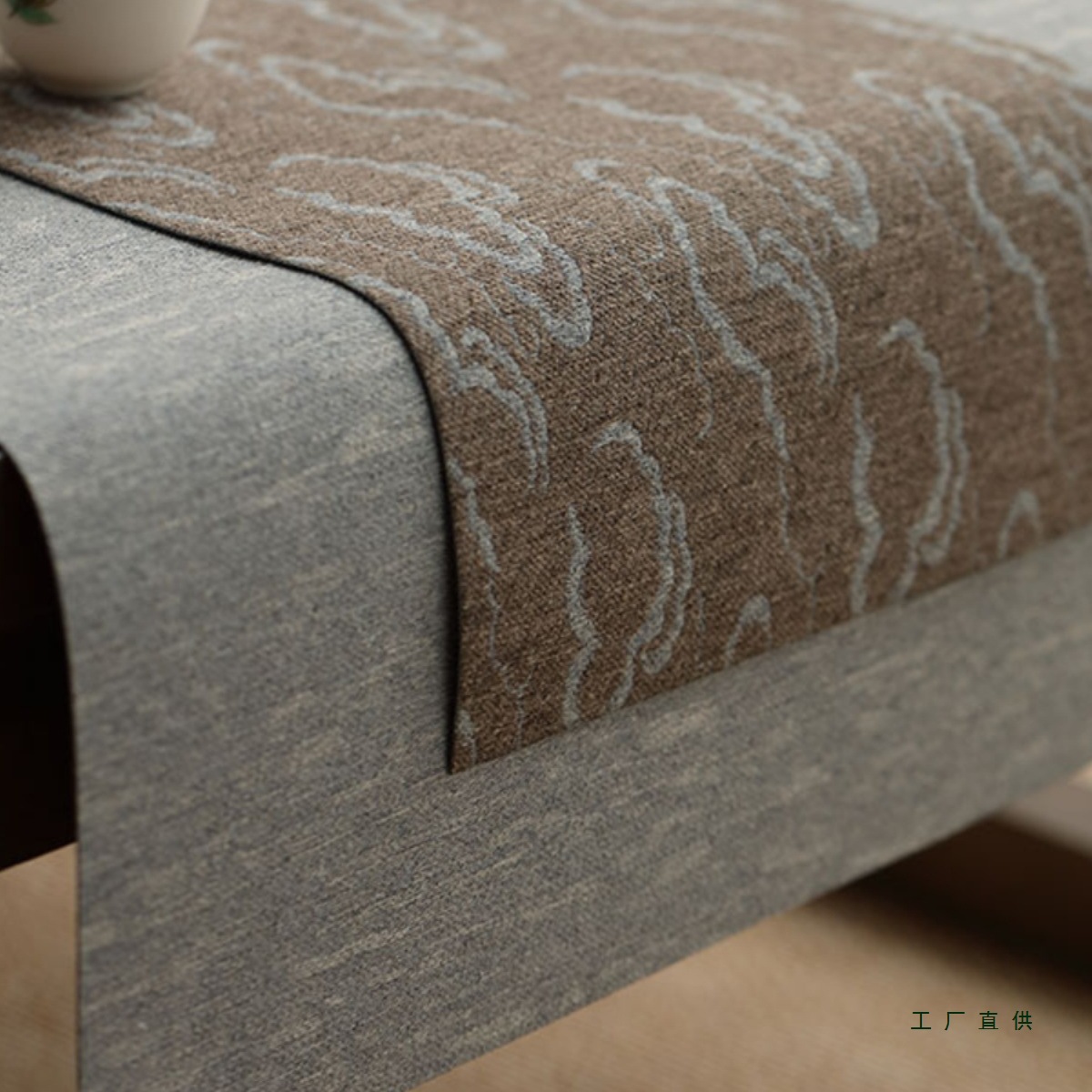 日式茶席防水棉麻布桌旗中式茶台茶布艺茶桌垫禅意茶盘垫茶台桌布