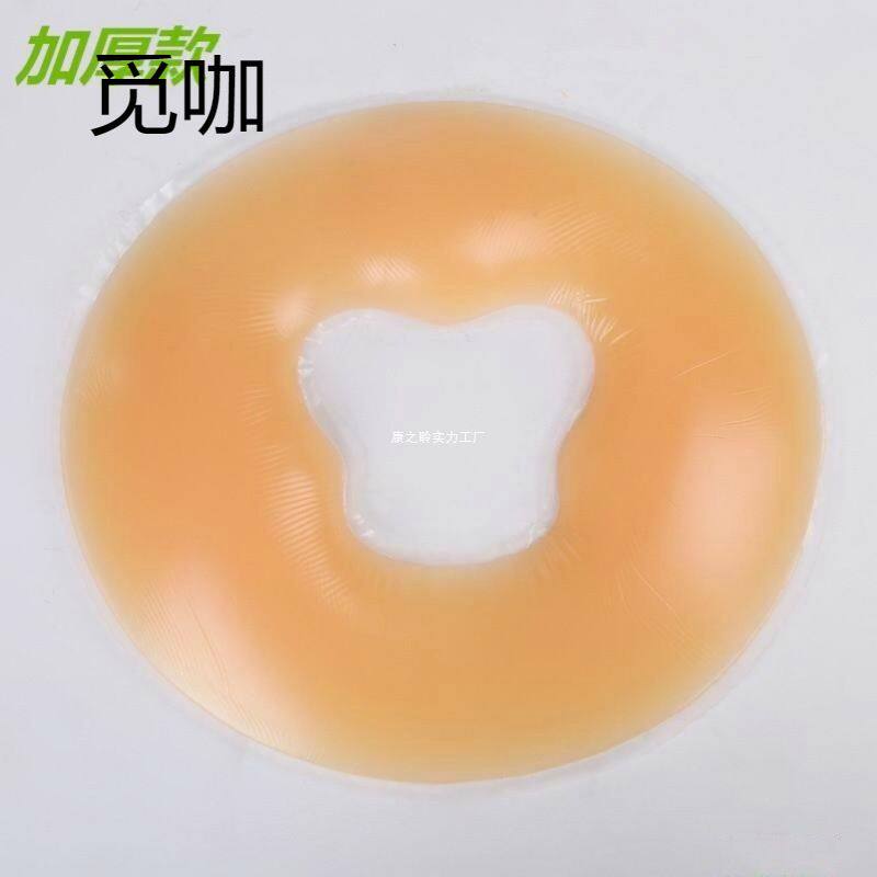 硅胶趴枕院加厚乳胶趴趴枕脸垫床按摩面枕垫枕防滑洞枕