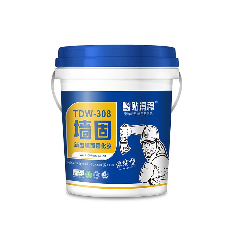 贴得稳新型面墙固化TDW-308内墙加固剂涂料墙胶固防潮强渗基面固