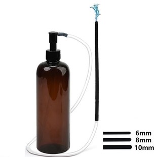Brown Douche Anal Enema Shower Pump Container Urethral Penis
