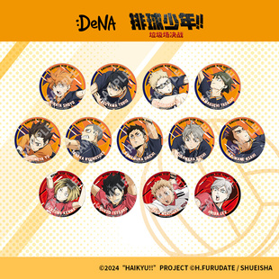 排球少年 DeNA出品 垃圾场决战徽章吧唧盲盒全系列 1折秒杀