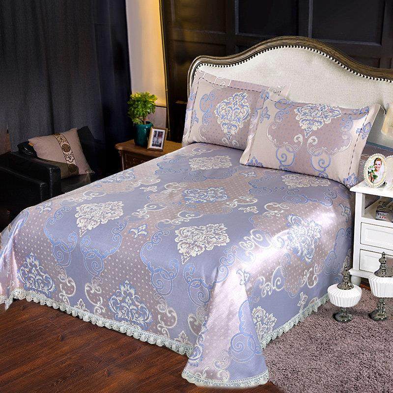 夏季高端冰丝凉席床裙款三件套可机洗水洗折叠家用学生婴儿软空调,床上用品,冰丝席,淘宝优惠券,粉丝福利购,淘宝优惠卷