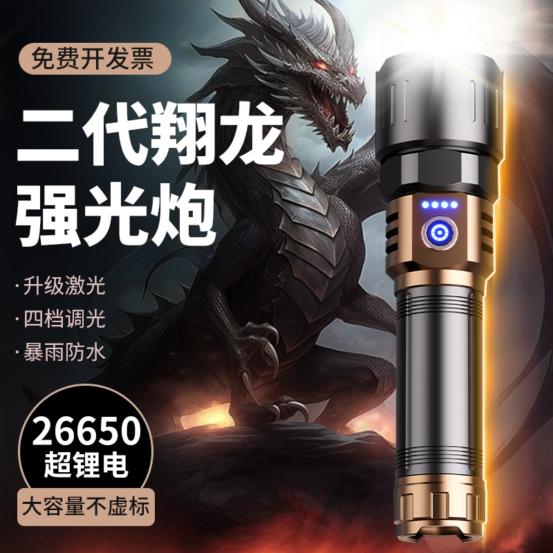 【官方严选】2025新款超亮手电筒