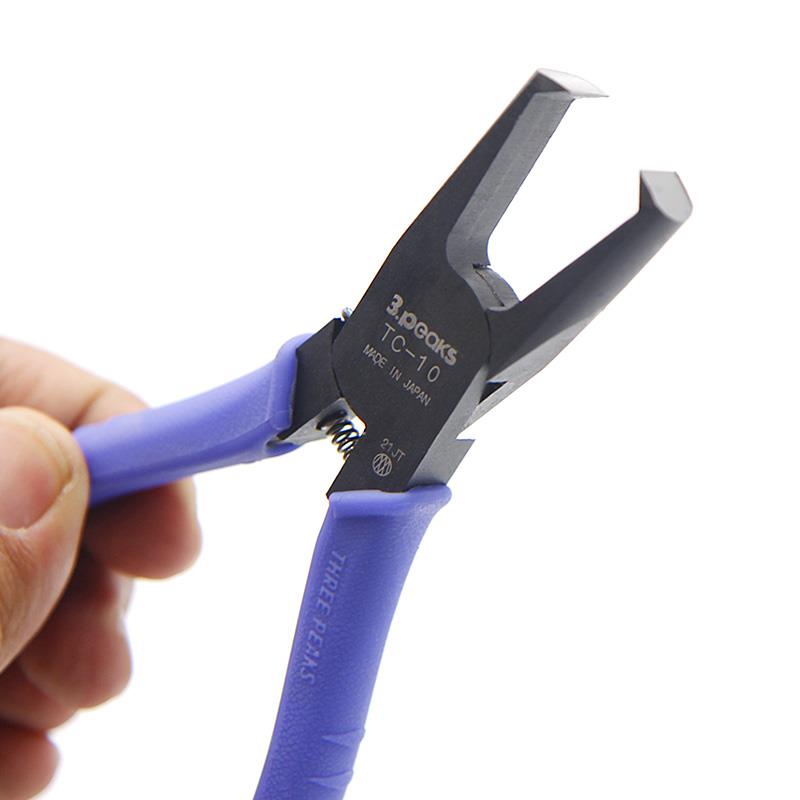 日本三山3.peaks塑胶顶切钳MTC-3/5/TC-3Z/5Z/7Z/10平嘴钳 水口钳