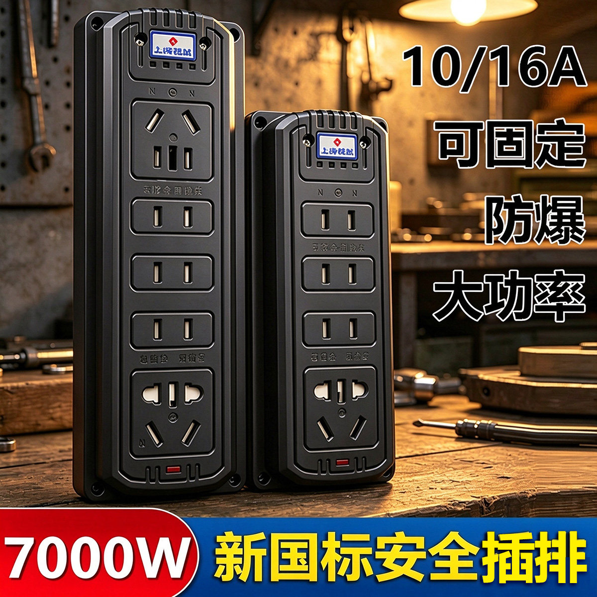 纯铜7000W大功率家用工程防爆16A