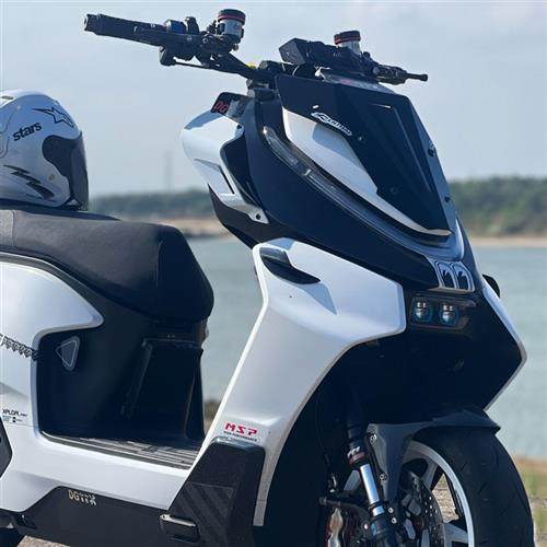 极核AE4 AE4i AE5ipro扰流板电动车装饰车身改装饰配件摩托贴纸