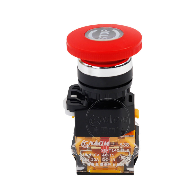 LA38-11ZS (STOP)蘑菇头急停按钮开关电源开关开孔22mm 一开一闭,工业油品/胶粘/化学/实验室用品,实验室漏斗,淘宝优惠券,粉丝福利购,淘宝优惠卷