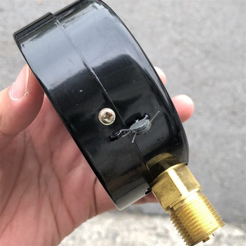 杭州富阳华科压力表储气罐水压表气压表4分Y100永屹仪表0-1.6MPA