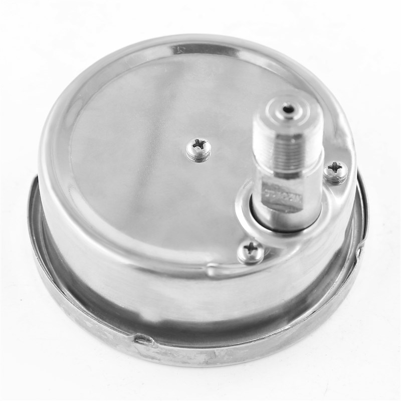 上海天川Y-100BF-Z不锈钢轴向压力表气压表耐高温水压表真空负压