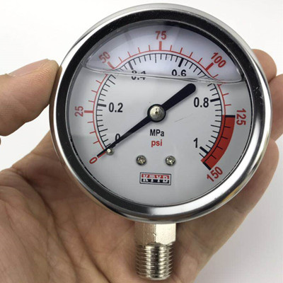 KTYB耐震压力表YN60 3.0mpa M13*1.5油压 液压 抗震 防震 管道表