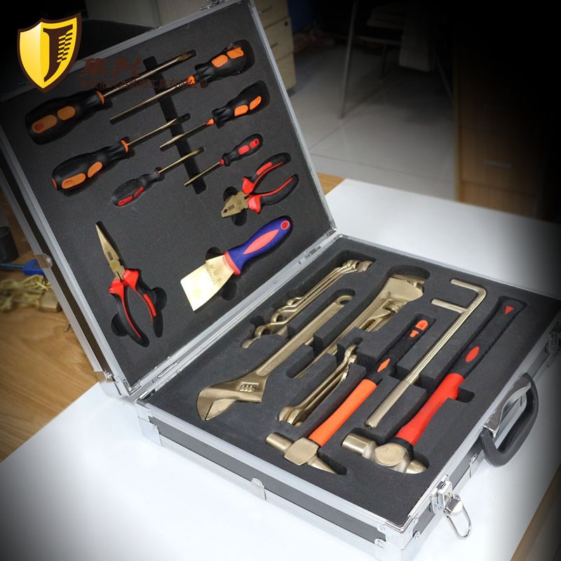 防爆组合工具24件套防爆组合套装防爆工具套装 铝V青铜安全无火花