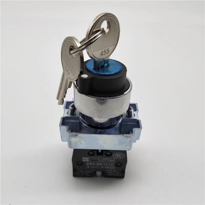 金属按钮三档带钥匙选择开关XB2-BG33CZB2BE101C旋钮一常开二档,工业油品/胶粘/化学/实验室用品,实验室漏斗,淘宝优惠券,粉丝福利购,淘宝优惠卷