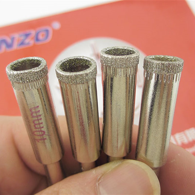 优质金刚砂玻璃开孔器玻璃钻头瓷砖钻孔器取孔佛珠玉石磨圆3-48mm