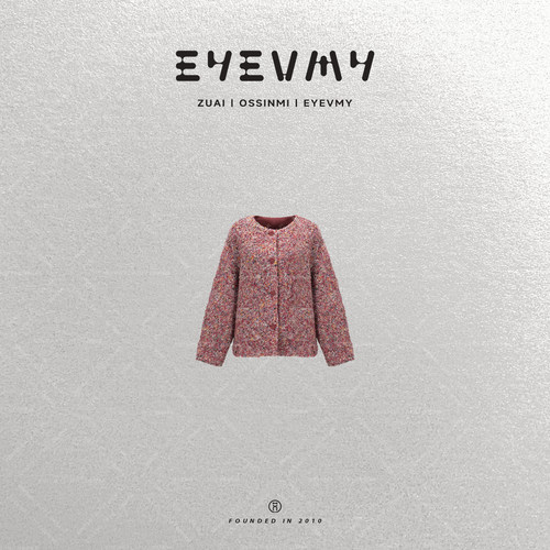 【糖豆羽绒服】羊毛圈圈纱拼撞麂皮小香羽绒服外套WT54OSY100