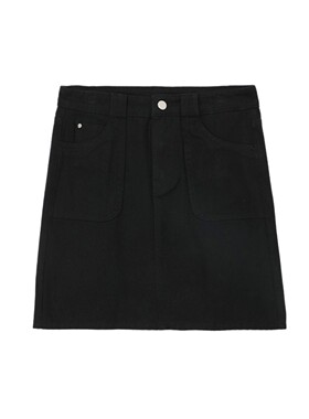 【好比例半身裙】全棉牛仔短裤防走光多色牛仔半裙W23AAR228