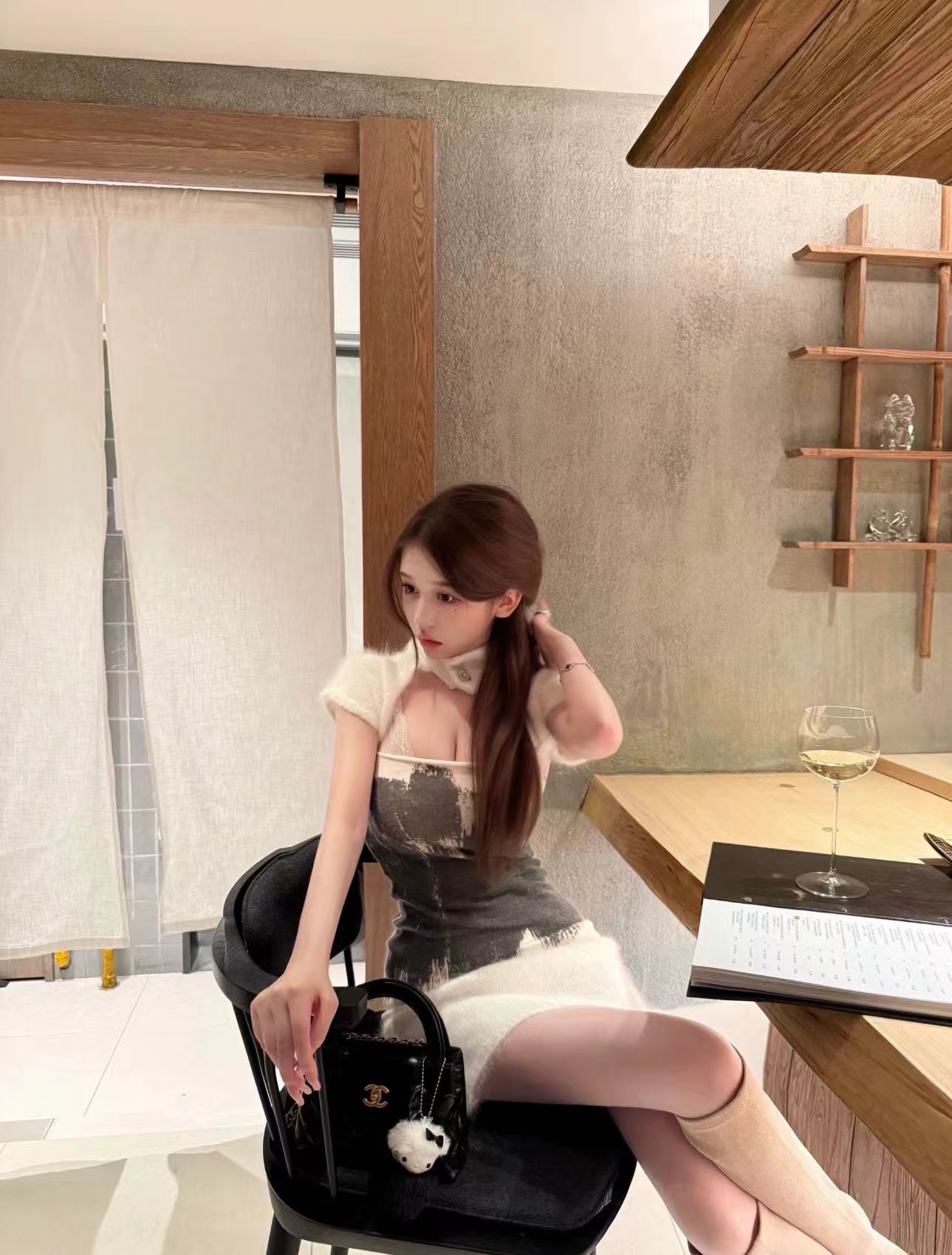 越南小众设计师品牌25年新款性连衣裙