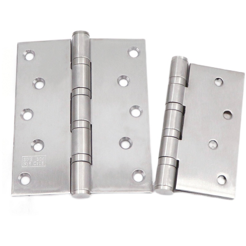 不锈钢合页304加厚加宽大门重型铰链五金折叠4寸5寸6寸木门折页