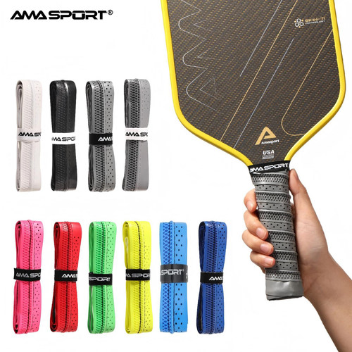 AMASport匹克球拍手胶龙骨吸汗带pickleball球拍专用把柄缠绕带