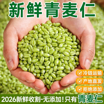 2026新鲜青麦仁去皮煮粥杂粮