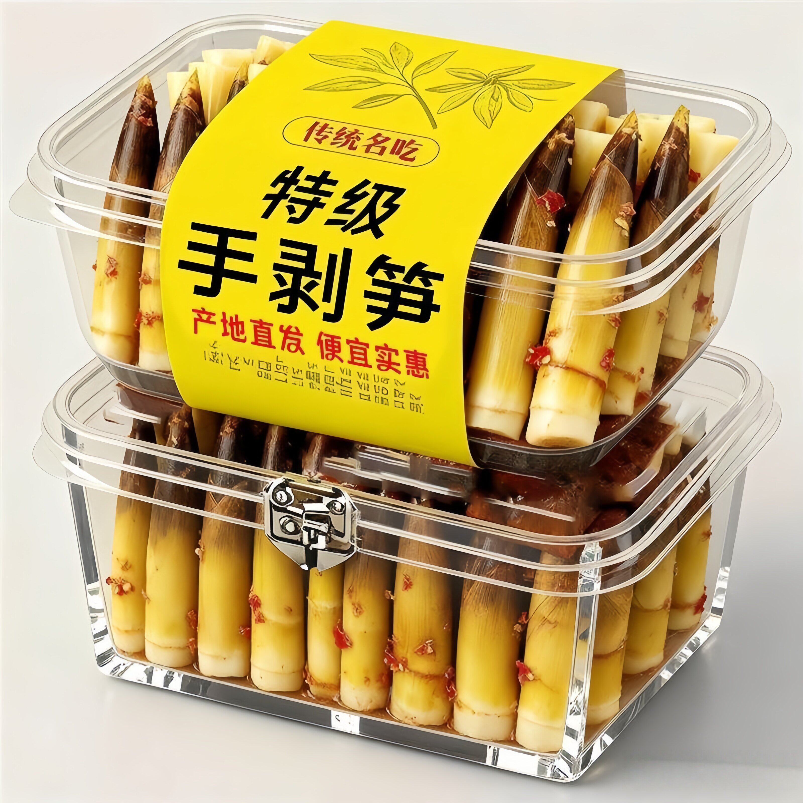 手剥笋开袋即食官方旗舰店无添加老汤泡椒味新鲜笋尖解馋小零食