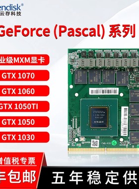 GTX1070 8G MXM笔记本显卡Pascal架构GTX1060办公渲染设计diy蓝天