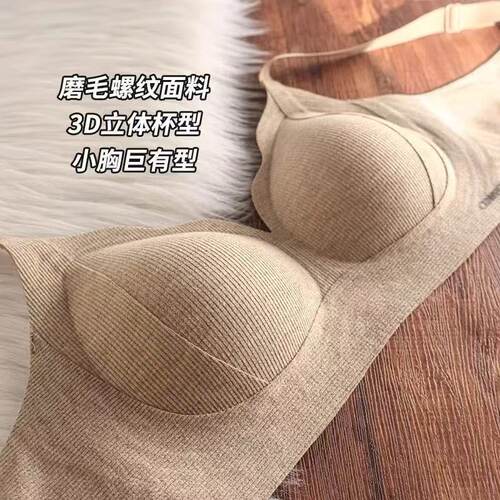 无痕秋冬收副乳防外扩上托无钢圈软支撑文胸罩内衣女小胸聚拢6639