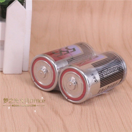 。555大号电池1号干电池555锌锰干电池 热水器电池燃气灶电池 2节