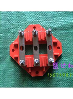 Y2系列160-180电动机接线柱 接线板 螺丝杆直径6mm 黄色胶木柱