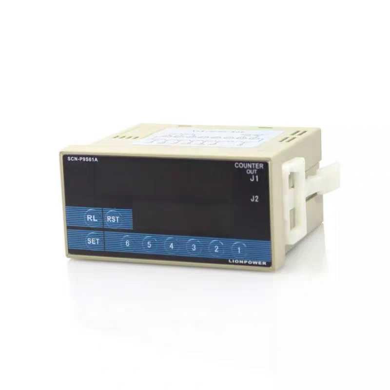 LIONPOWER狮威SCN-P9S61A六位数带倍率智能数显计米器电子计数器
