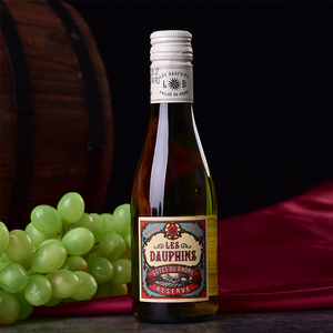 法国原瓶进口AOC罗纳皇冠珍藏混酿干白葡萄酒罗纳河谷187ml*6