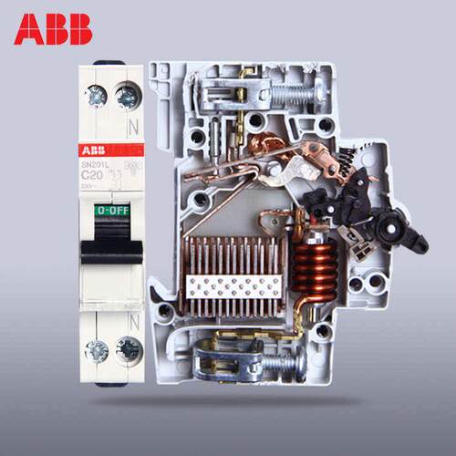 ABB空气开关DPN双进双出1P+N单片SN断路器10A20A25A32A40一位双极