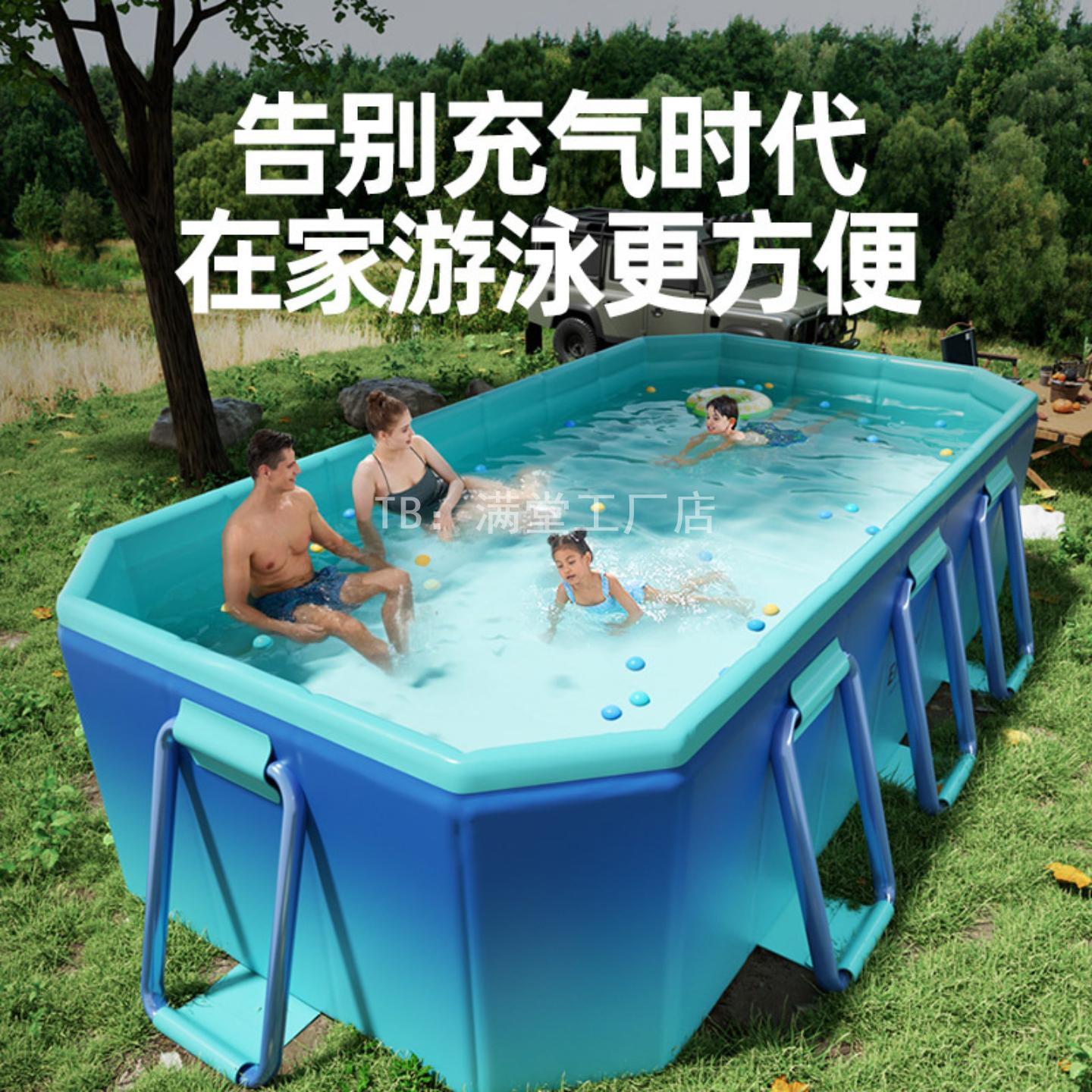 圈奇免充气儿童游泳池家用室内可